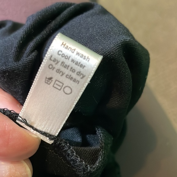 ROMPER. Black never worn modal and spandex racerback - Picture 10 of 11